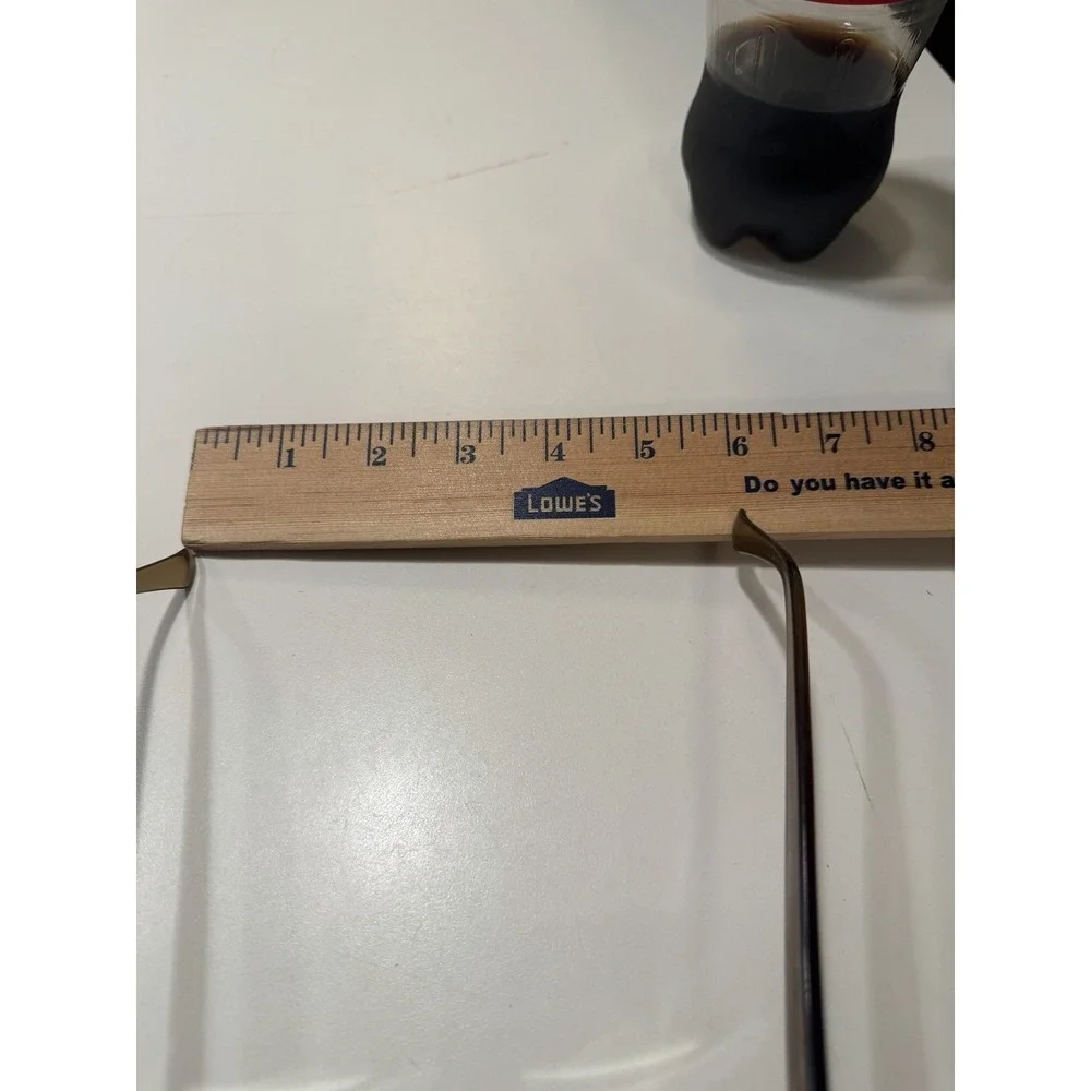 50s Vtg VAM USA Hornrim Eyeglasses Rootbeer Translucent Frames Estate